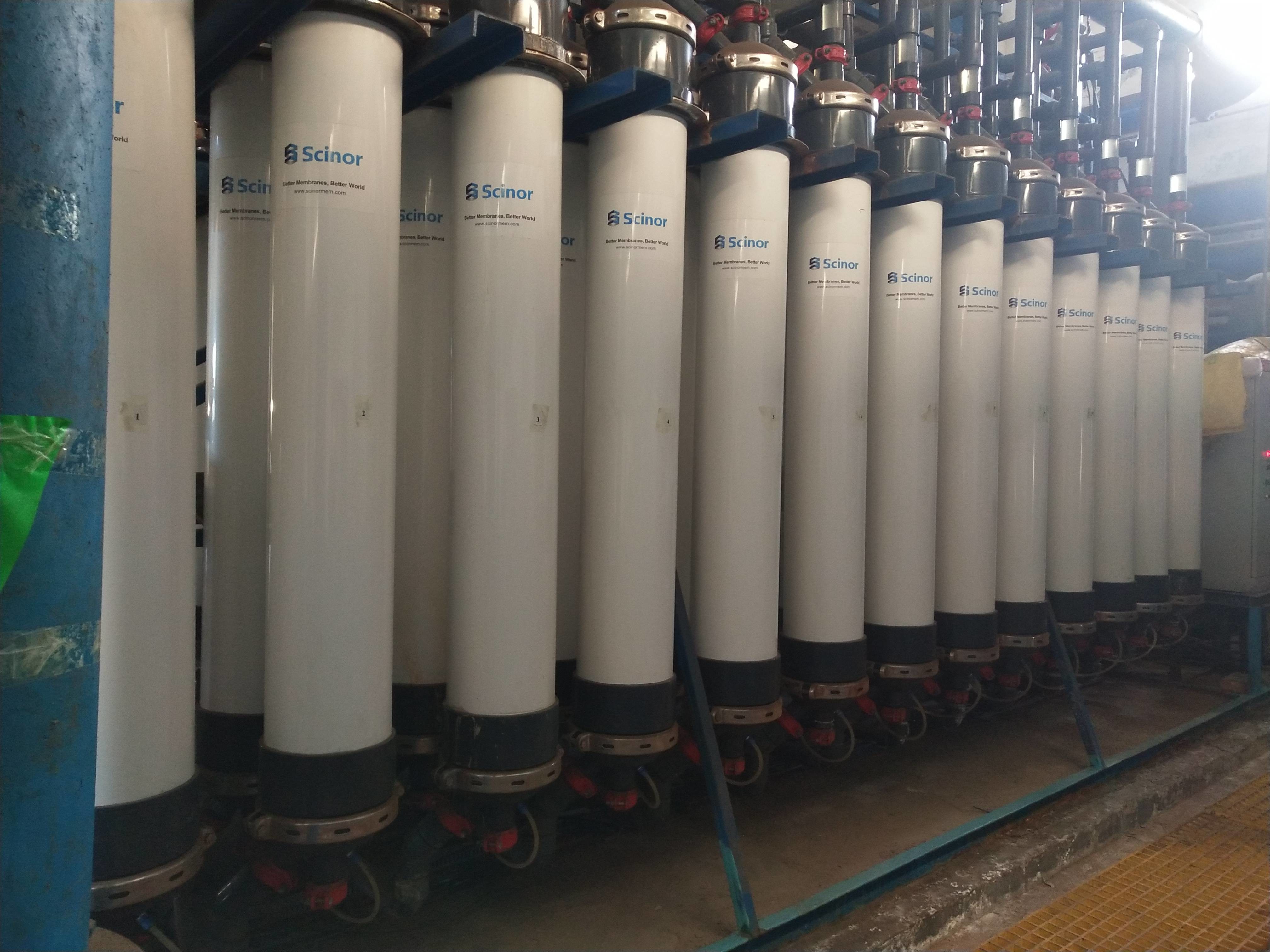Industrial Water Purifier Equipment Ultrafiltration Membrane Filaments