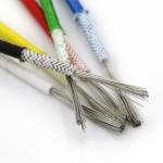 1m High Temperature Silicone Wire 0.3mm 1mm 1.5mm 4mm Glass Fiber
