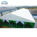 Luxury Outdoor Wedding Tent Customized Color With Decoration Lining DIN4102 B1