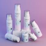 Round Lotion Shampo Bottle Plastic Foam Bottle For Facial Cleaning