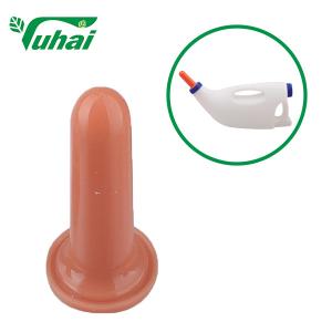 Wholesale Orange Blue Calf Feeding Teats For Dairy Farm, Milking Bottle Feeding Teats For Calves from china suppliers