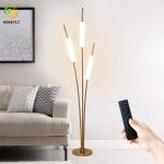 Nordic Style Gold Modern LED Floor Light Metal Material 45 Watt