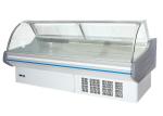 Commercial Butcher Display Freezer Grocery End Cap Meat Cooler Deli Fridge
