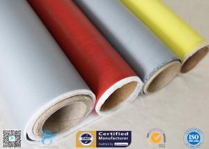 Wholesale E Glass Satin Weave 0.45mm 80/80g Double Sides Silicone Coated Fiberglass Fabric from china suppliers