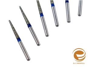 Wholesale High quality Dental Silver and gold Diamond burs from china suppliers