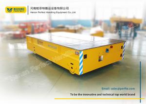 Wholesale Plant Smooth Ground Electric Trailer Trolley With Polyurethane Solid Wheels from china suppliers
