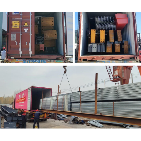 High Space Utilization Mold-Proof Prefabricated Steel Structure Chicken Coop