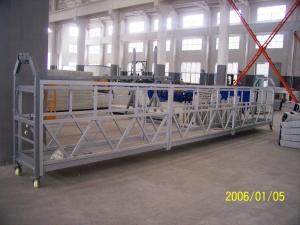 Wholesale 7.5M Aerial Suspended Working Platform ZLP800 for Building Maintenance with Steel Rope from china suppliers