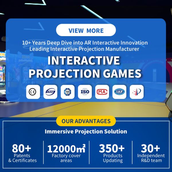 Modern Amusement Park Go Kart Projection for Multiplayer Interactive Competition