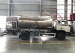 8 Tons Fuel Delivery Tank Truck , 10CBM Helicopter Aviation Fuel Truck