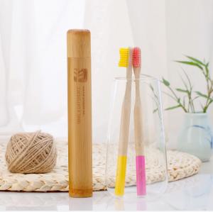 Wholesale ODM Eco Bamboo Toothbrush Fully Biodegradable Long Lasting Adult Use from china suppliers