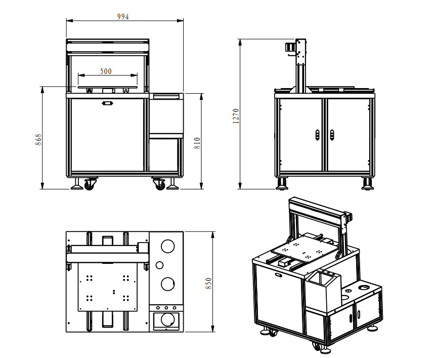 Two Component Glue Dispensing Machine High Precision Mixer with ±2% Metering Accuracy