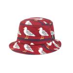 Outdoor Camping Floral Red Cotton Bucket Hat For Women Flower Patterns Available