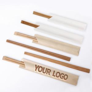 Wholesale Custom Logo Chinese Disposable Bamboo Chopsticks For Wedding Sushi from china suppliers