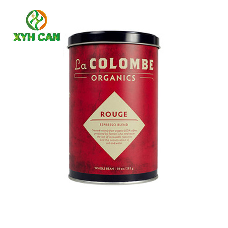 Tin Cans for 500g Coffee CMYK Printing PMS Printing Tinplate for Instant Coffee Powder