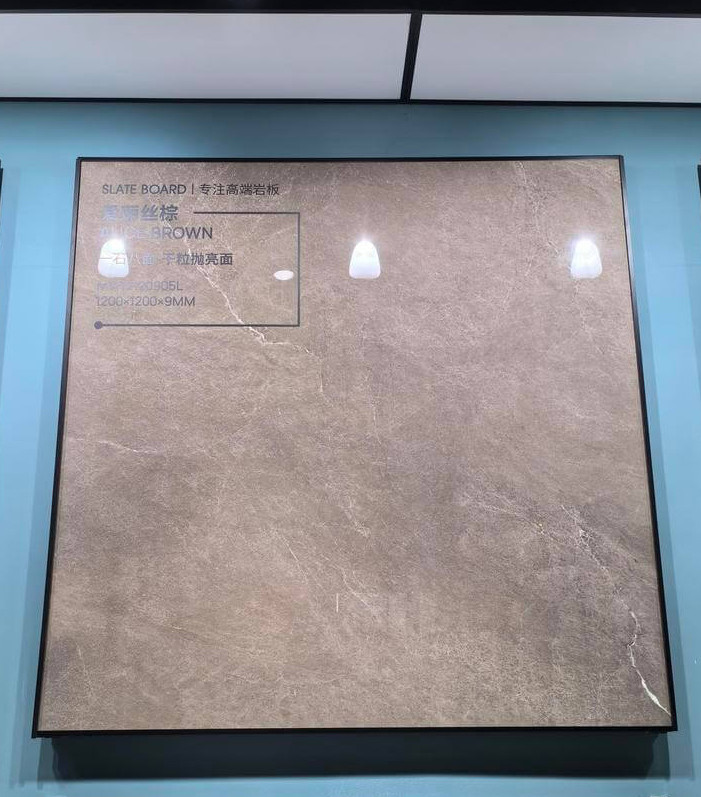 Decorative Backgroud W.A 0.5% Outside Wall Polished Glazed Porcelain Tile 1200x1200x9mm For Shopping Mall