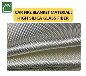 Wholesale High-Silicon Fiberglass Industrial Fire Blanket For Automotive Use from china suppliers