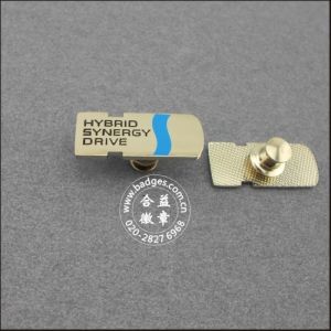 Wholesale Toyota hybrid Badge Lions pins badge KQ07 copper stamping nickel fill paint from china suppliers