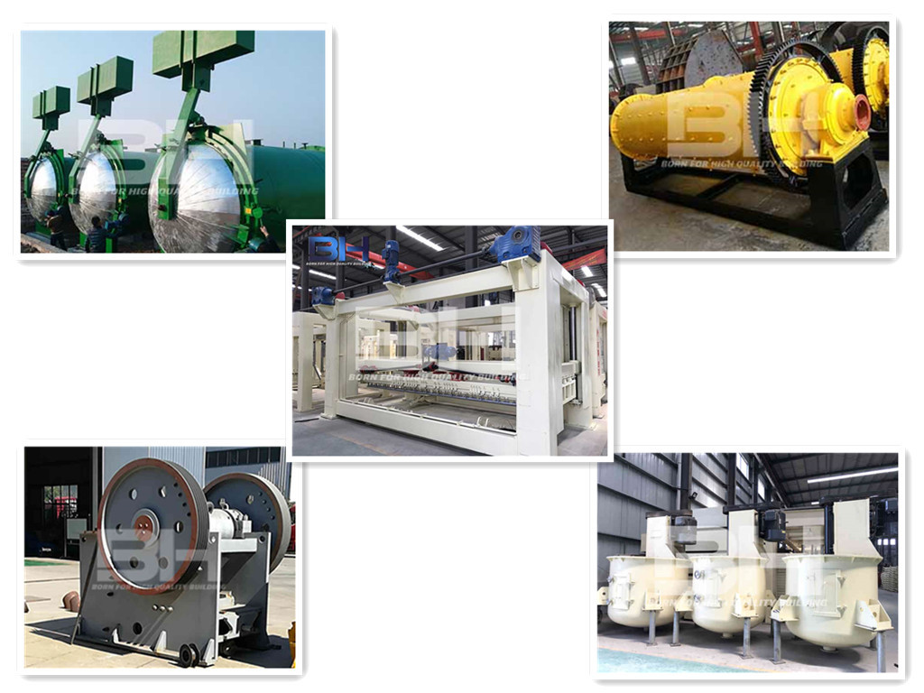 Light Weight AAC Block Plant High Efficiency For Construction Industry