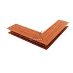 AA10 Extruded Aluminum Sliding Door Frame Wood Grain Color
