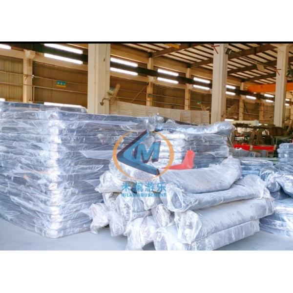 Durable Inflatable Park Slide Novel Design Inflatable Water Play With Various Colors