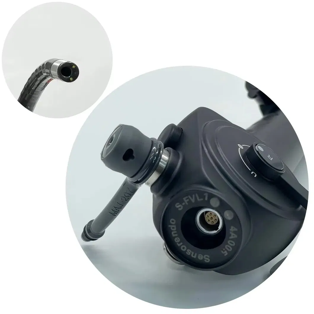 Rechargeable Li-Battery and 3.5 Inch Touchscreen Display Flexible Video Laryngoscope for Medical Professionals