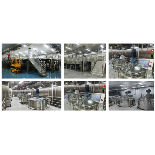 High-Capacity Pharmaceutical-Grade Liquid Soap & Shampoo Production Line