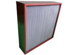 Wholesale Electrostatic Glass Fiber HEPA Air Filter Replacement , Heat Temperture Resistant from china suppliers