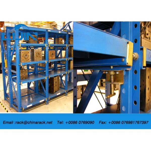 Anti Corrosion Q235b Material 4 Tier Mould Storage Racks For Warehouse