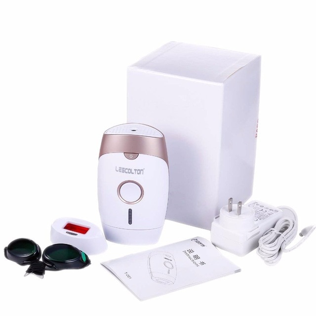 LCD Display IPL Hair Removal Machine Portable Skin Rejuvenation Device