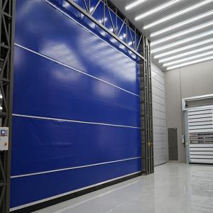 Wholesale Stacked Flexible Fabric Hangar Doors 3000x3000mm For Cleanroom from china suppliers