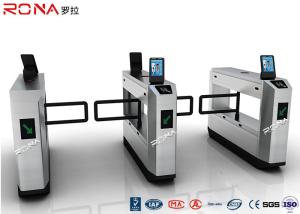Wholesale Stainless Steel Swing Facial Recognition Turnstile 900mm Arm Length CE Approved from china suppliers