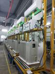 380V Outdoor Unit Air Conditioner Assembly Line With Galvanized Steel Pipe Fit