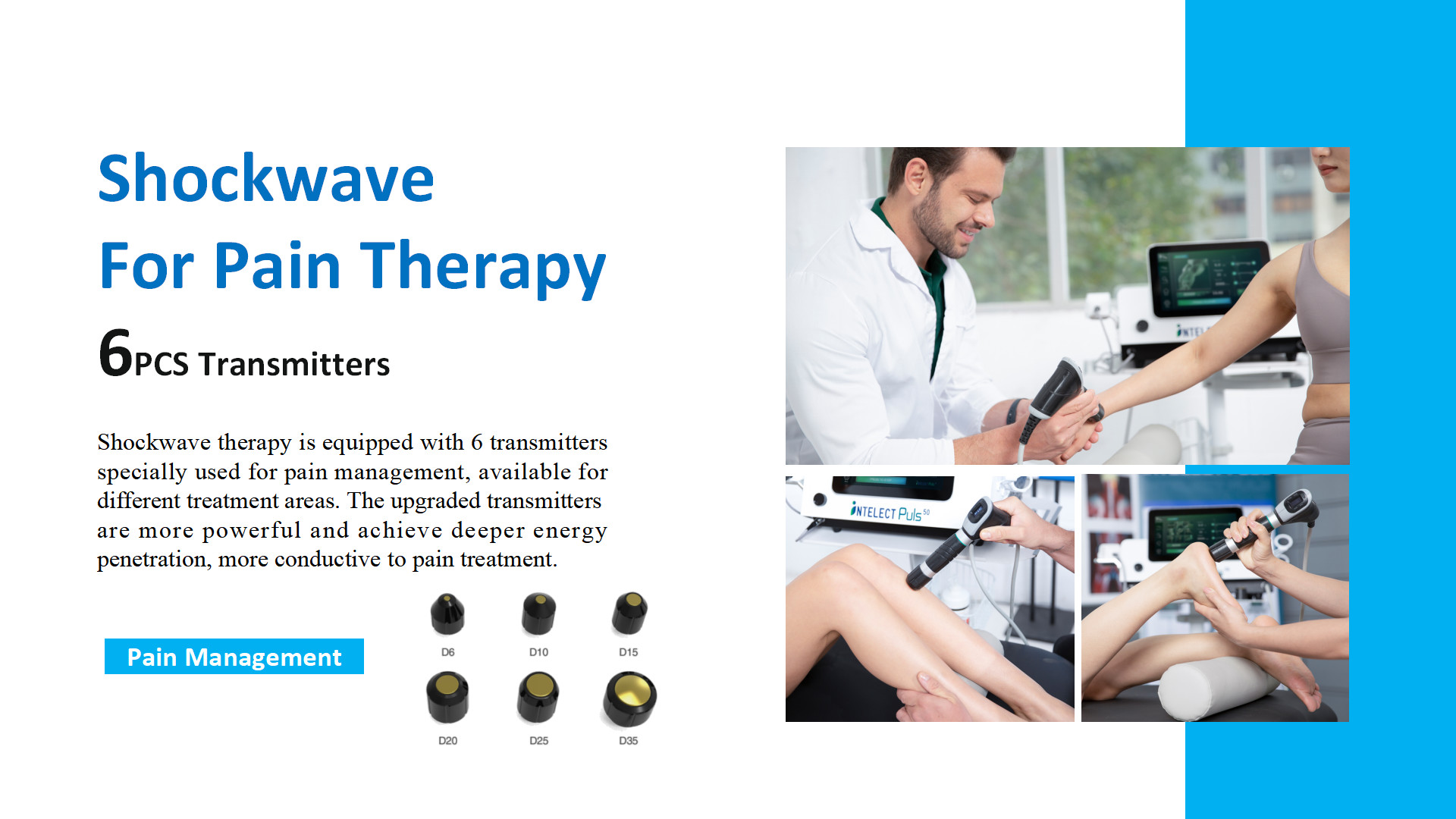 Physiotherapy Devices Shockwave Therapy Machine For Physical Therapy Ultrasound Machine For Joint Pain