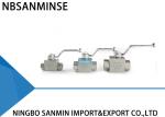 Standard NPT G Manual Ball Valve Industry On Off Valve Carbon Steel Material