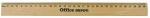 Personalized Wooden Ruler Painters Accessories 15cm 30cm School Stationery