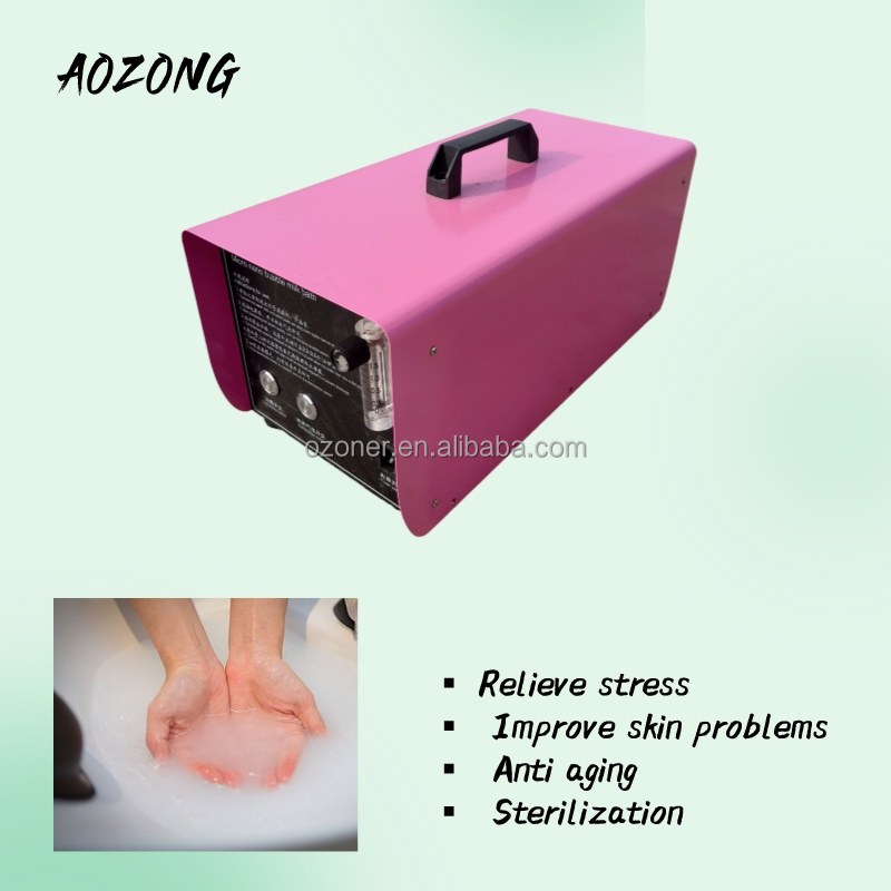 Deep Cleaning Function 160L/h Micro Nano Bubble Generator with OZONE Operation System