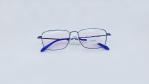 Metal durable optical frames Unisex eyeglass frame light weight anti blue clear