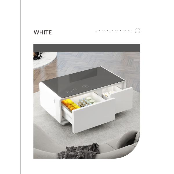 PRIMST Coffee Table Mini Bar with Multifunctional Storage and Intelligent Refrigerator