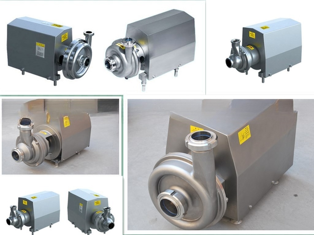 110V/220V/380V/415V/480V Voltage Food Sanitary SS316L Milk Centrifugal Pump