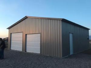 Wholesale Prefab Shed Steel Frame Storage Warehouse Custom Color High Rise Building from china suppliers