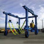 20t ~500t Capacity Mobile Boat Hoist Marine Travel Lift