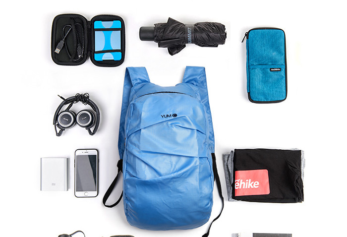 Custom Promotion Polyester Nylon Travel Bag Waterproof Foldable Portable backpack