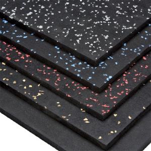 Wholesale EPDM Rubber Printed Floor Mats 2cm Interlocking Non Slip Fitness Mat from china suppliers