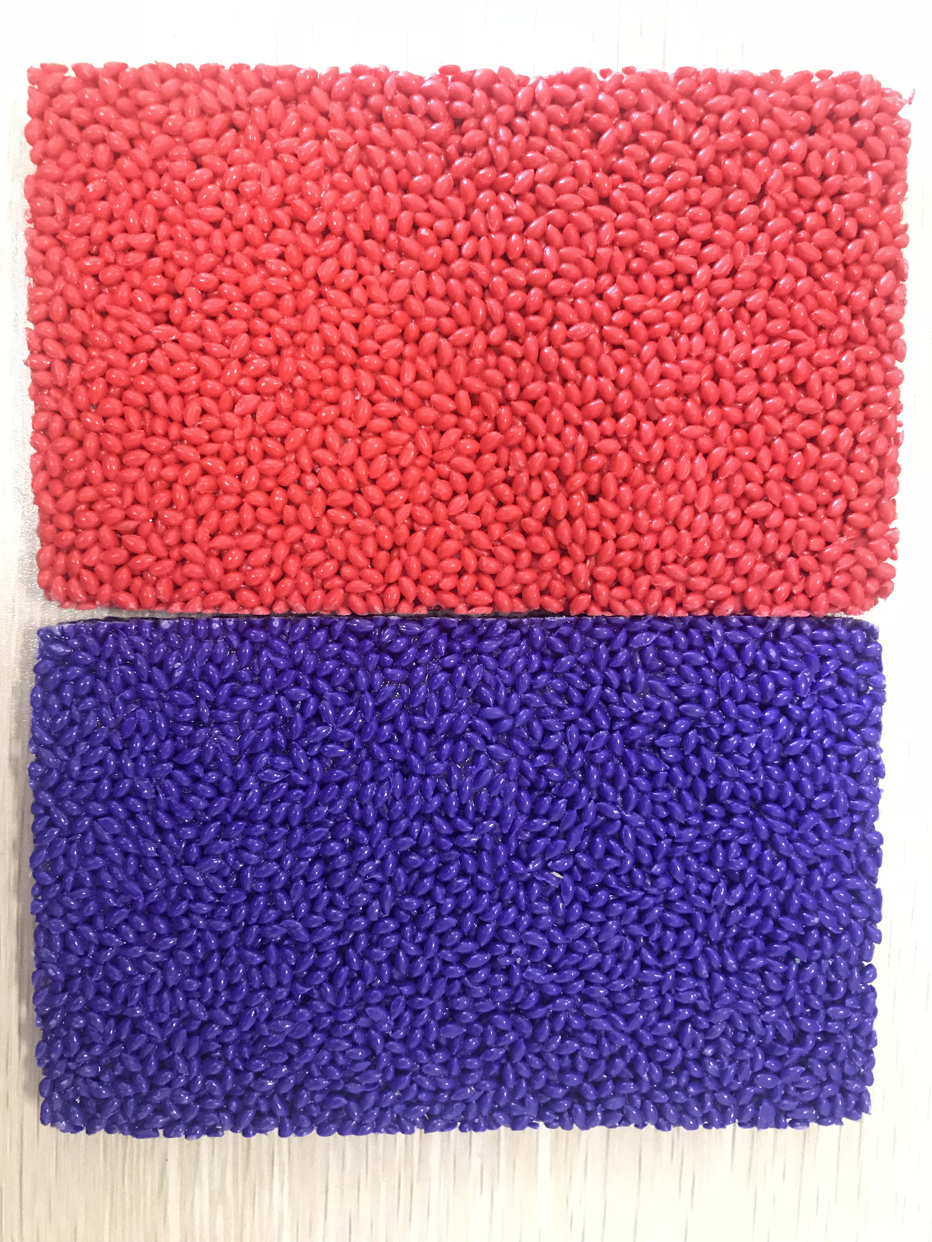 High Elasticity Non Slip Running Track PGE Flooring Granules