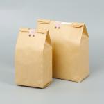 Biodegradable Food Grade Bread Paper Bag Loaf Packaging Kraft Paper With Window