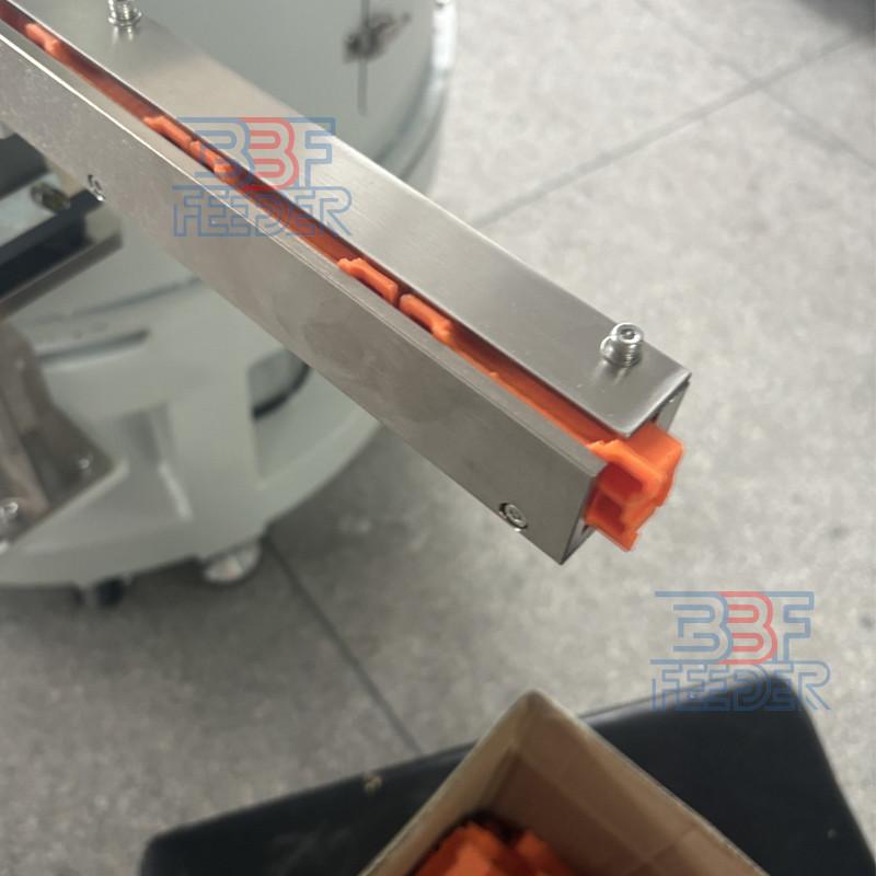 Soundproof Vibration Bowl Feeder Rotary Plastic Connectors Bolt Vibrator Feeder