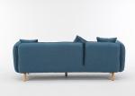 Durable Modern Living Room Furniture Comfortable Fabric Sofa Wooden Frame