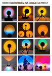 5V US Aluminum Alloy Sunset Projection LED Light With 180 Degree Rotation