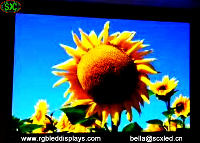 Exterior Outdoor Full Color LED Display DIP / SMD P16 1024*1024mm Cabinet COB P 0.9